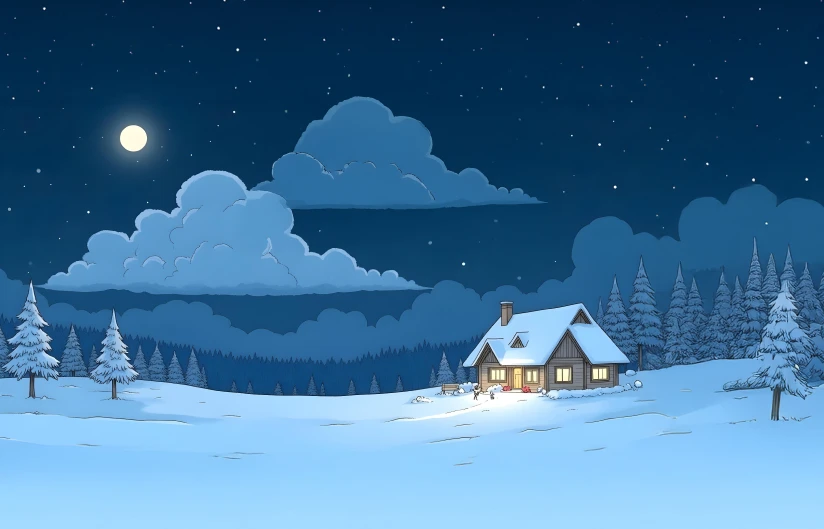 Histoire de noel a ecoute le flocon qui ne voulait pas tomber