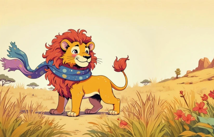 Histoire audio éducative Le rugissement du lion