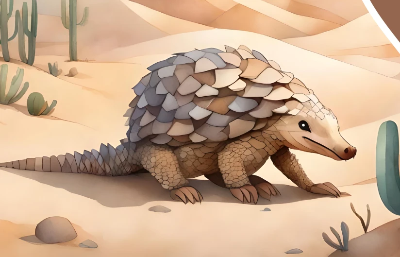 Histoire audio educative comment le pangolin eut ses écailles